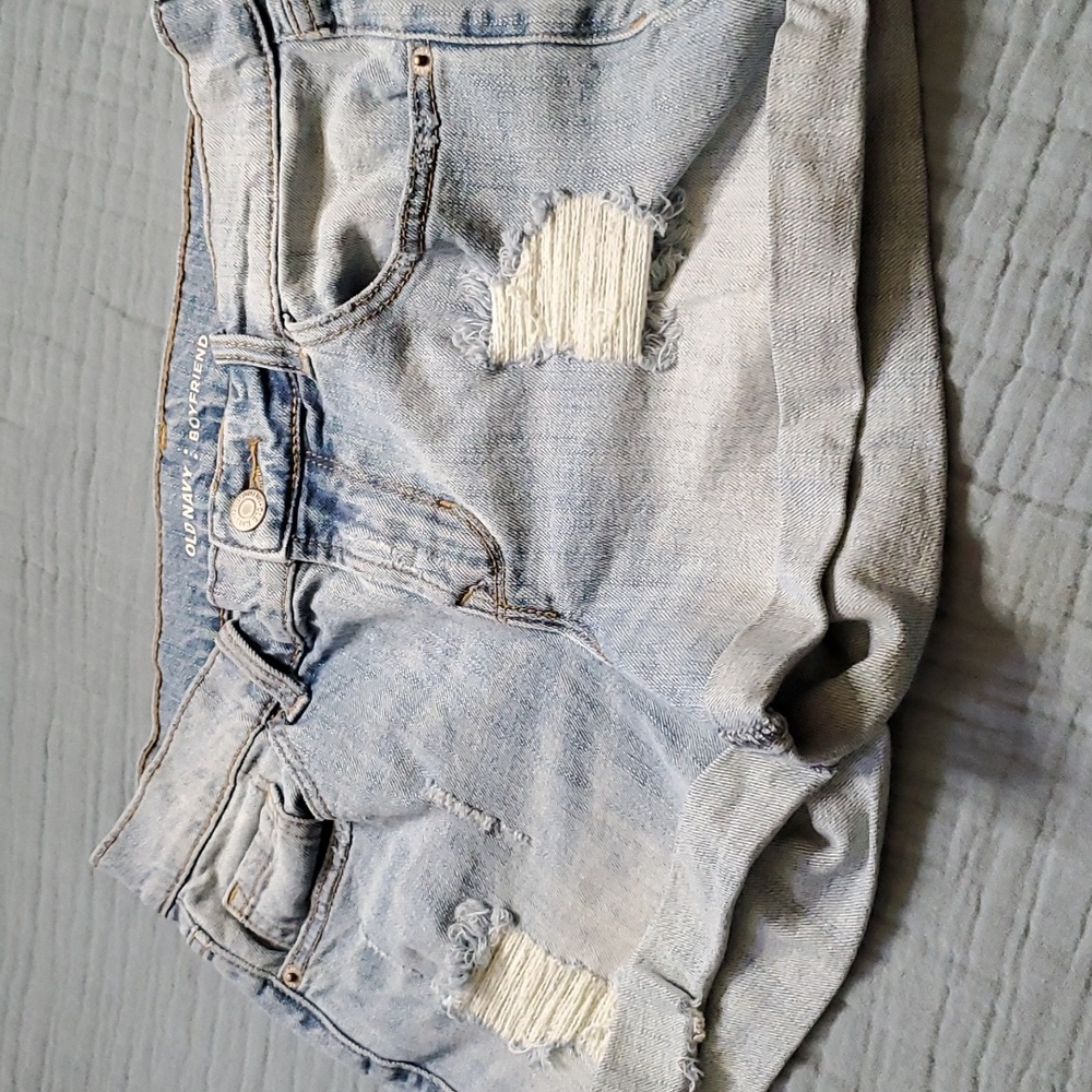 Old Navy boyfriend jean shorts
